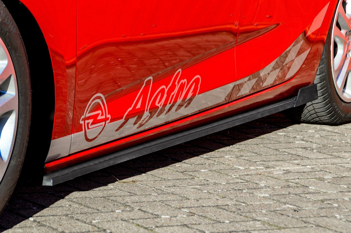 Seitenschweller mit Wing hinten passend für Opel Astra K