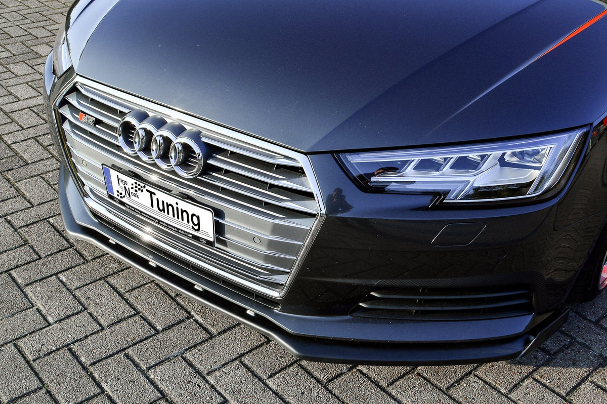 Cup Frontspoilerlippe mit Wings passend für Audi A4 B9