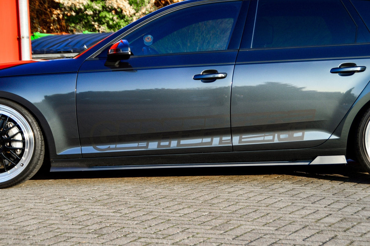 Cup Seitenschweller mit Wings hinten passend für Audi A4 B9