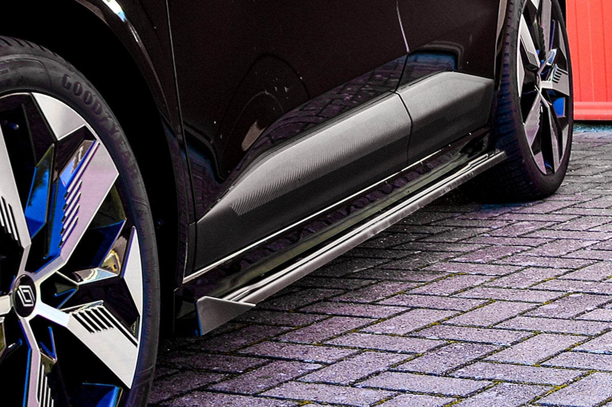 Seitenschweller mit Wings vorne aus ABS passend für Renault Megane E-Tech RCB
