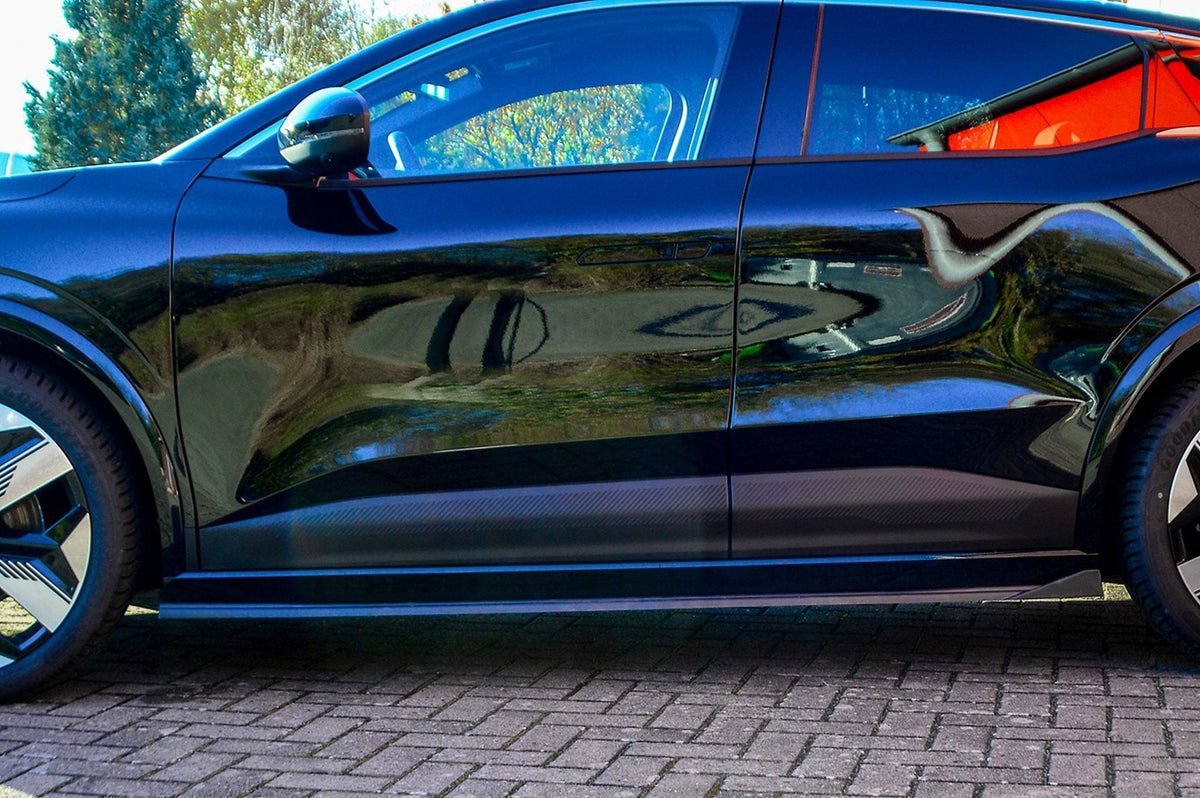 Seitenschweller mit Wings hinten aus ABS passend für Renault Megane E-Tech RCB