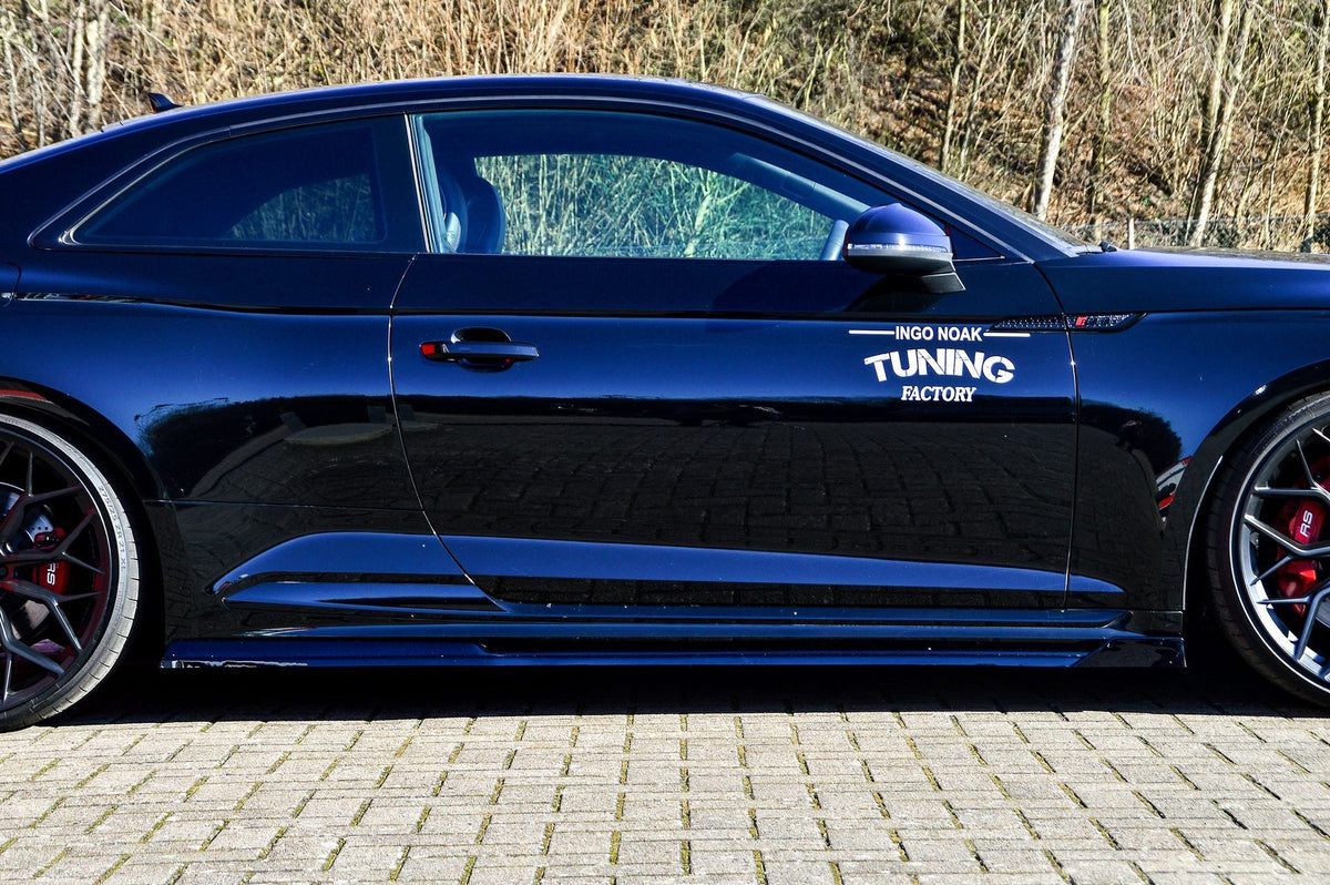 Cup Seitenschweller mit Wings vorne passend für Audi RS5 B9 F5