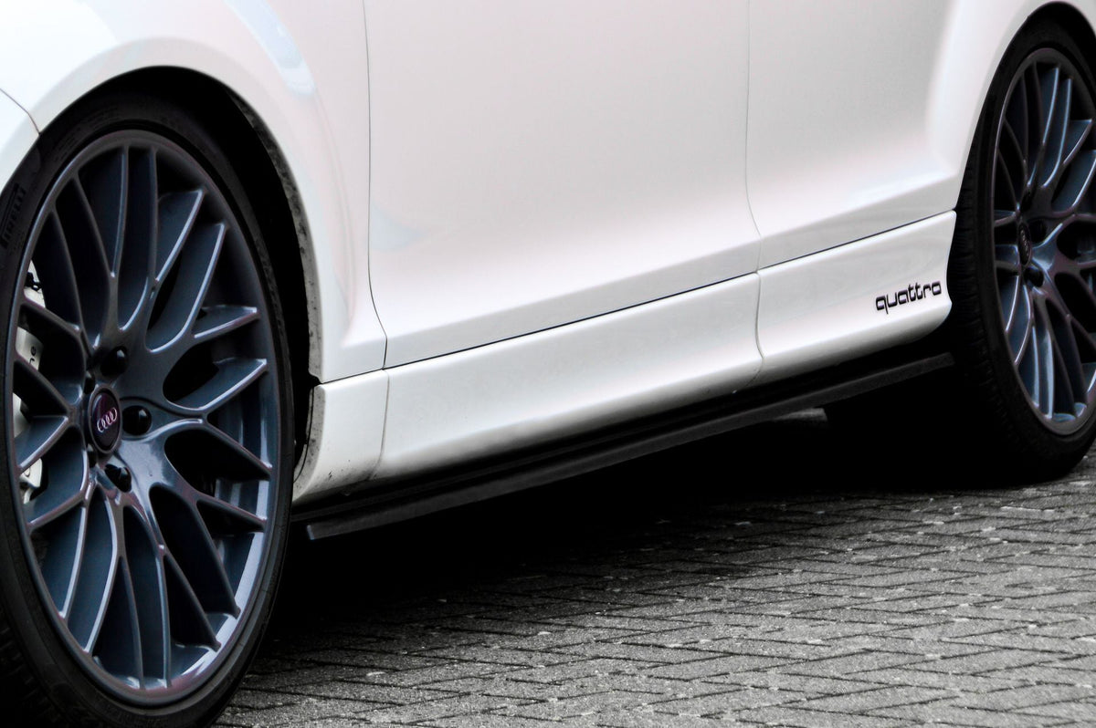 Cup Seitenschweller Satz passend für Audi Q7 4L mit S-Line aus ABS