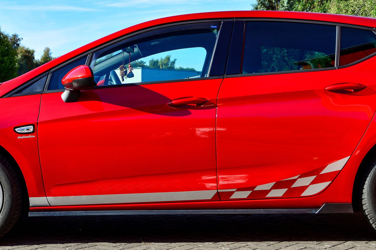 Cup Seitenschweller mit Wings hinten passend für Hyundai I30 N-Line