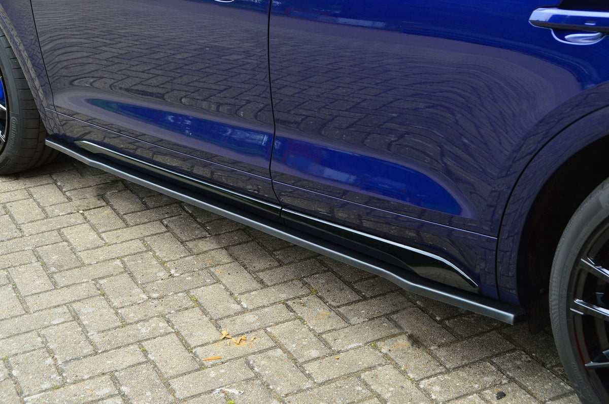 Cup Seitenschweller Satz passend für Audi Q5 mit S-Line + SQ5 aus ABS