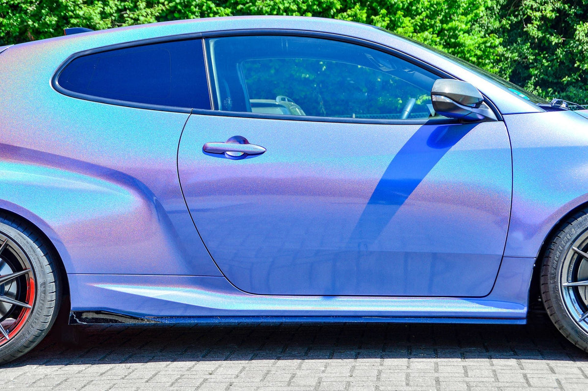 Seitenschweller mit Wings hinten passend für Toyota GR Yaris