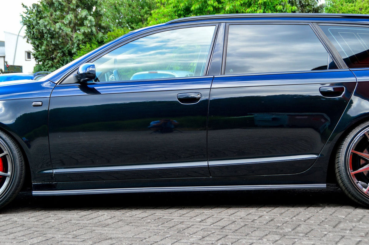 Cup Seitenschweller passend für Audi A6 4F + S-Line Bj. 2004-2011