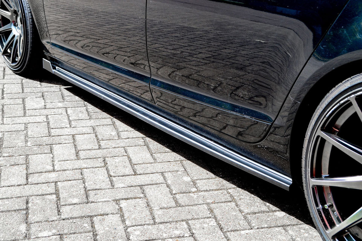 Cup Seitenschweller mit Wings vorne passend für Audi A6 4F + S-Line
