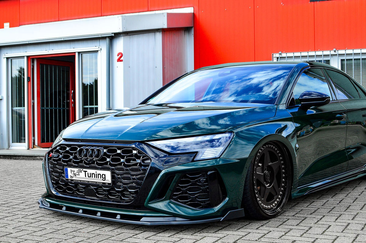 Cup Frontspoilerlippe mit Wings passend für Audi RS3 8Y