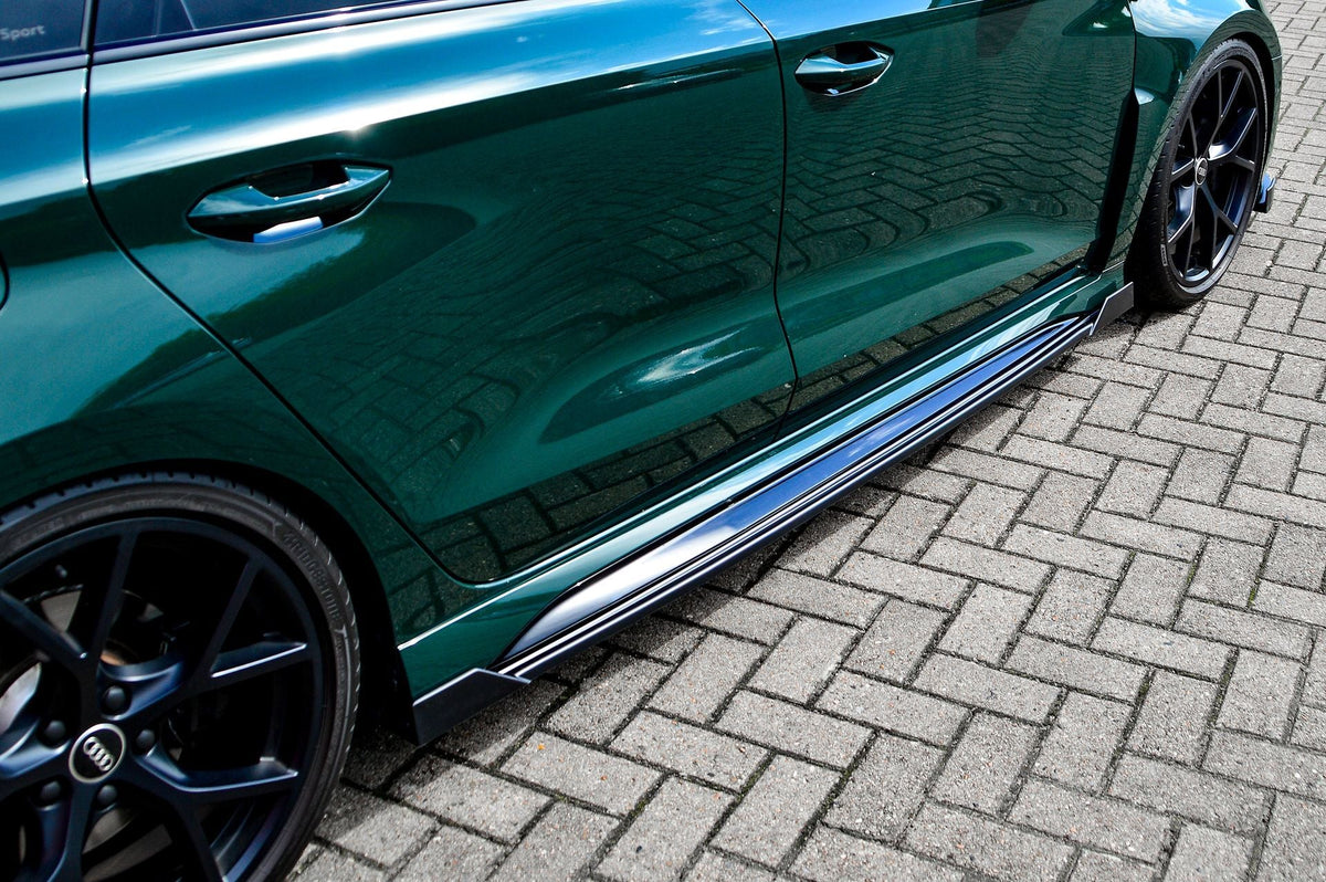 Cup Seitenschweller mit Wings vorne + hinten passend für Audi RS3 8Y