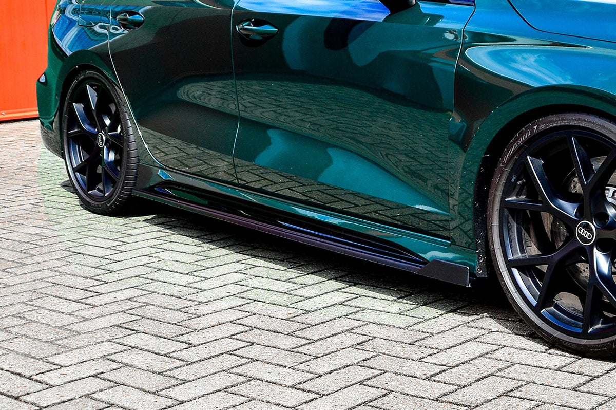 Cup Seitenschweller mit Wings vorne passend für Audi RS3 8Y