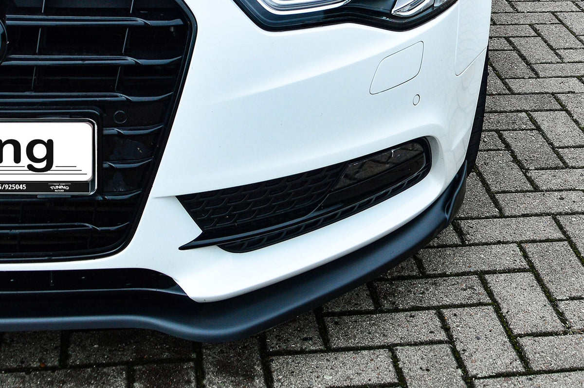 Cup Frontspoilerlippe mit Wings passend für Audi A5 B8 Facelift