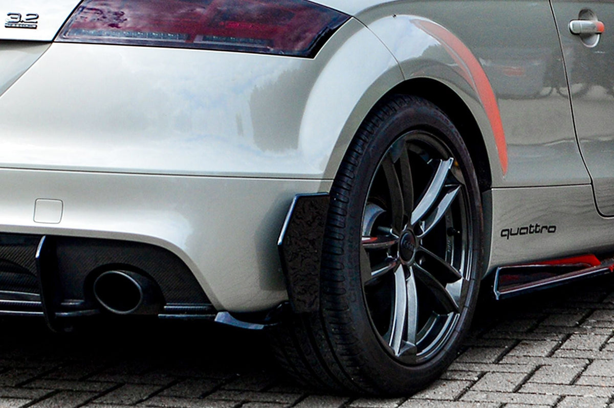 Hintere Seiten Flaps Flicks Satz aus ABS Kunststoff passend für Audi TT 8J