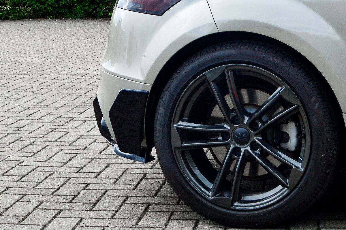 Hintere Seiten Flaps Flicks Satz aus ABS Kunststoff passend für Audi TT 8J