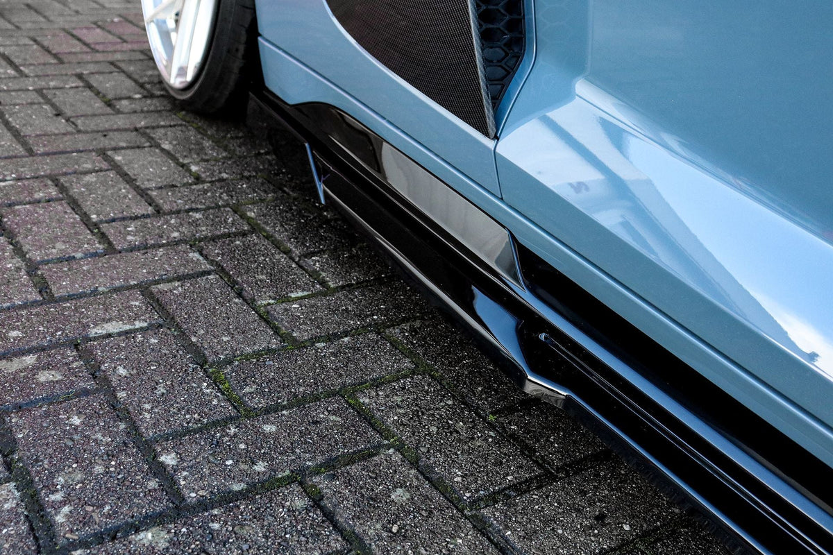 Cup Seitenschweller mit Wings vorne und hinten passend für Audi R8 4S Facelift