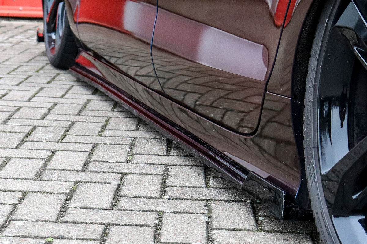Cup Seitenschweller mit Wings hinten passend für Audi A7 S-Line + S7 C7 4G