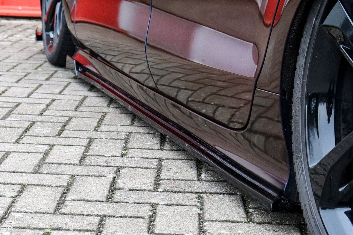 Cup Seitenschweller mit Wings vorne passend für Audi A7 S-Line + S7 C7 4G