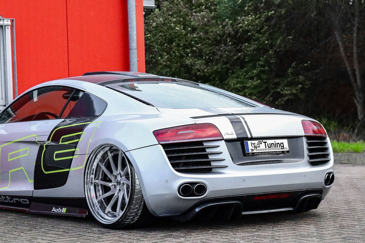 Heckansatz mit Finnen 5.tlg. passend für Audi R8 42 V8