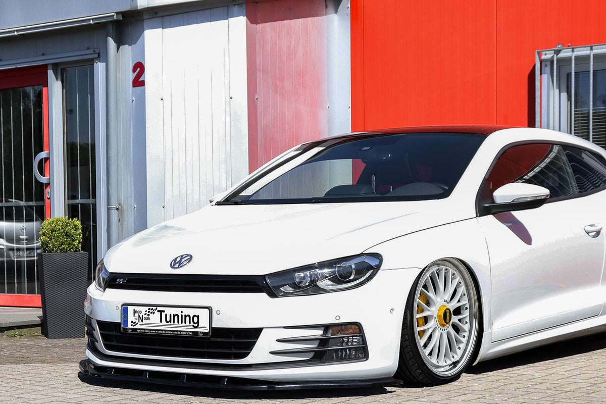 Cup Frontspoilerlippe passend für VW Scirocco Facelift inkl.R-Line