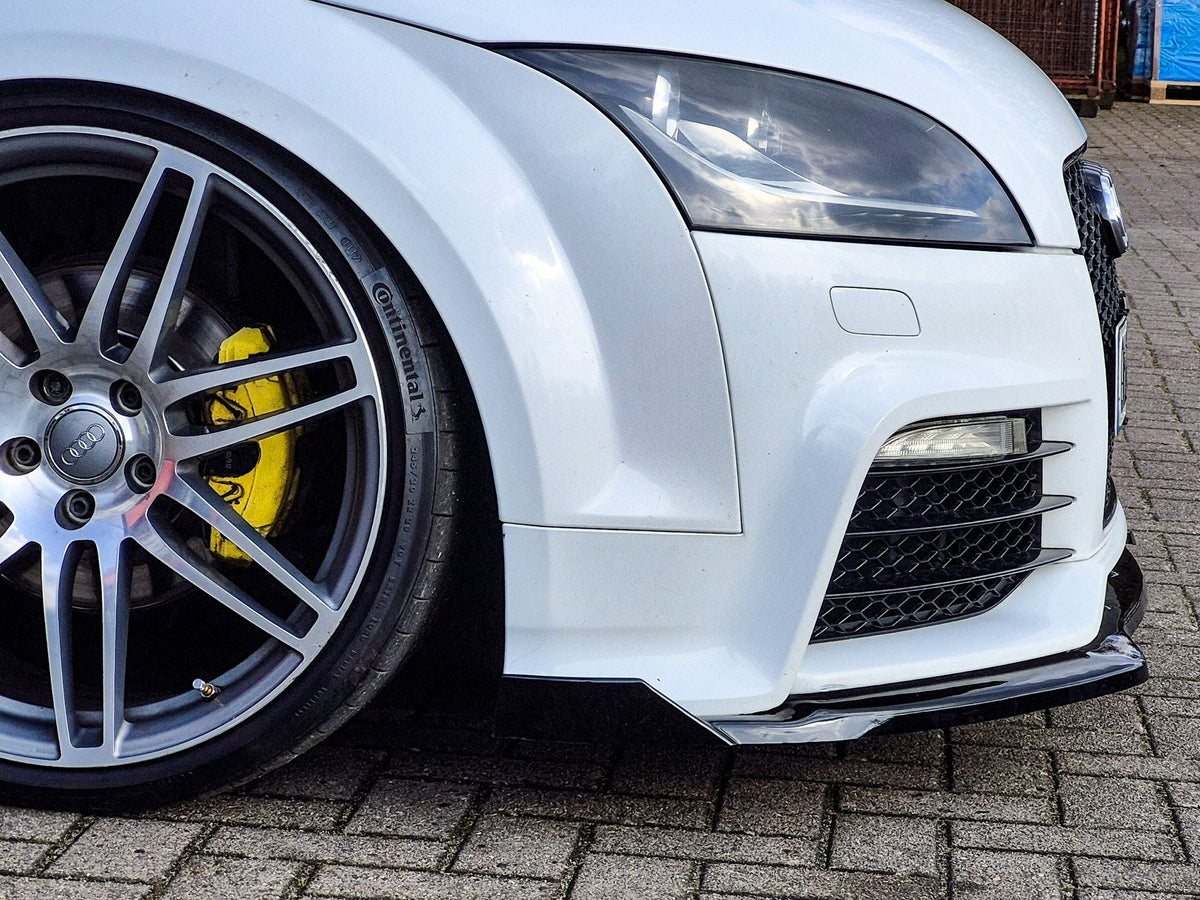 Cup Frontspoilerlippe mit Wings passend für Audi TT RS 8J