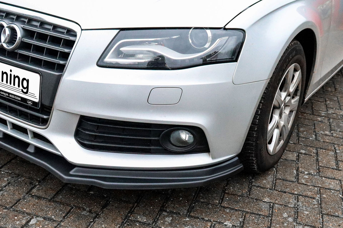 Cup Frontspoilerlippe passend für Audi A4 B8 mit S-Line