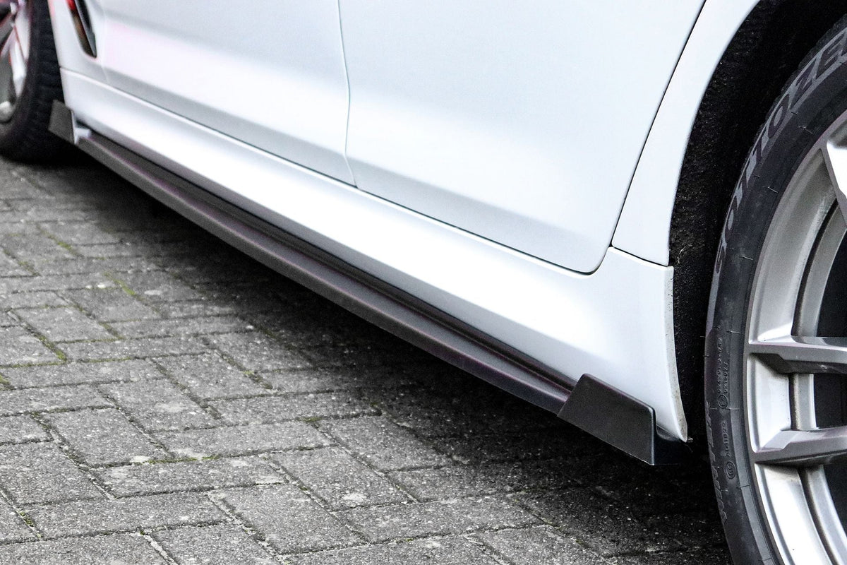 Seitenschweller mit Wings vorne und hinten passend für BMW 5er G30 G31 mit M-Paket