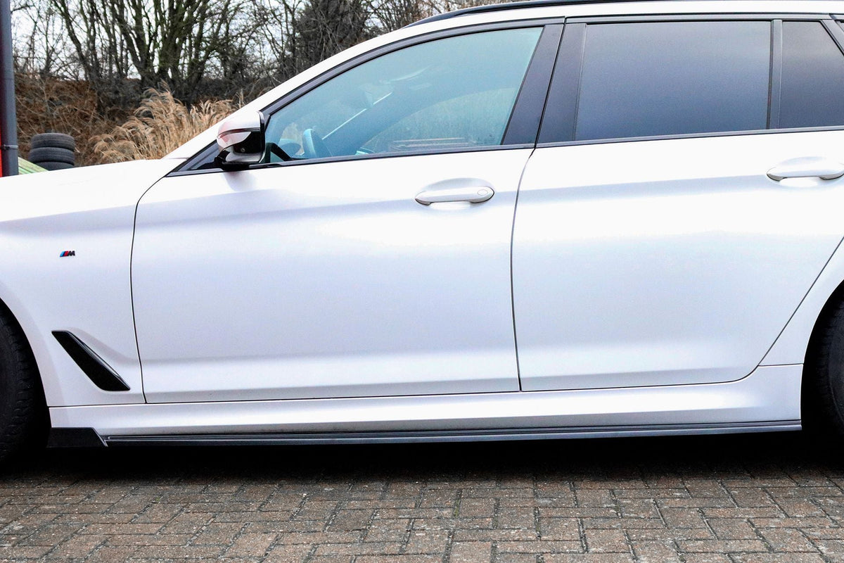 Seitenschweller mit Wings vorne passend für BMW 5er G30 G31 mit M-Paket