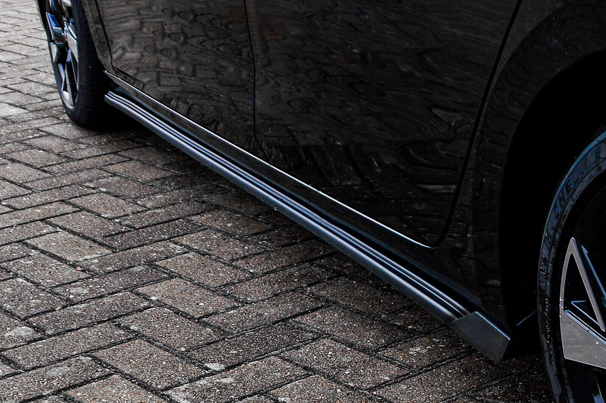 Cup Seitenschweller aus ABS mit Wing hinten passend für Opel Astra L