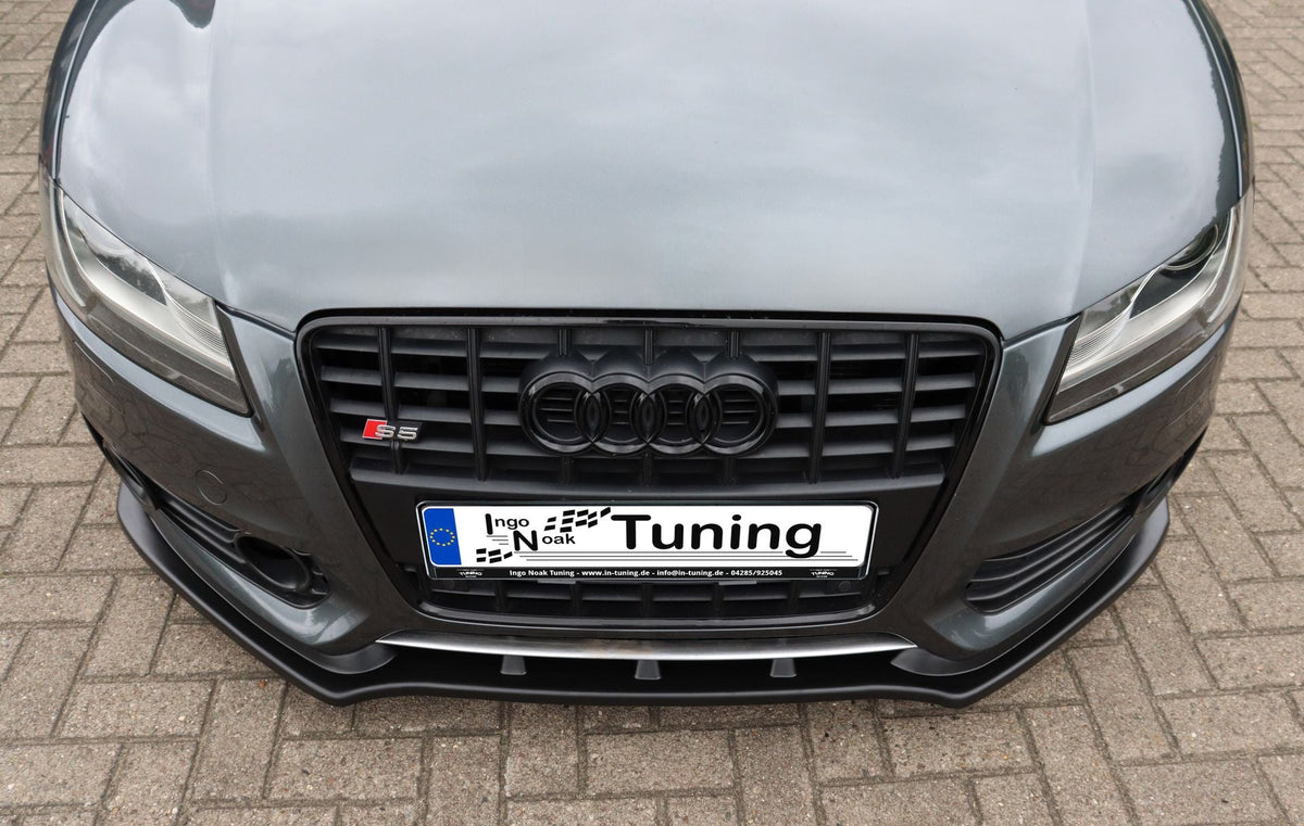 Cuplippe Frontspoilerlippe aus ABS passend für Audi S5 B8
