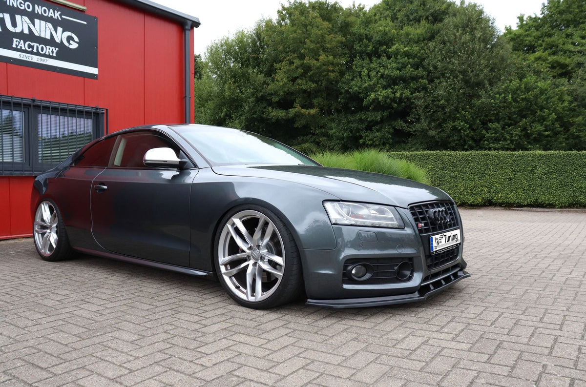 Cuplippe Frontspoilerlippe aus ABS passend für Audi A5 B8