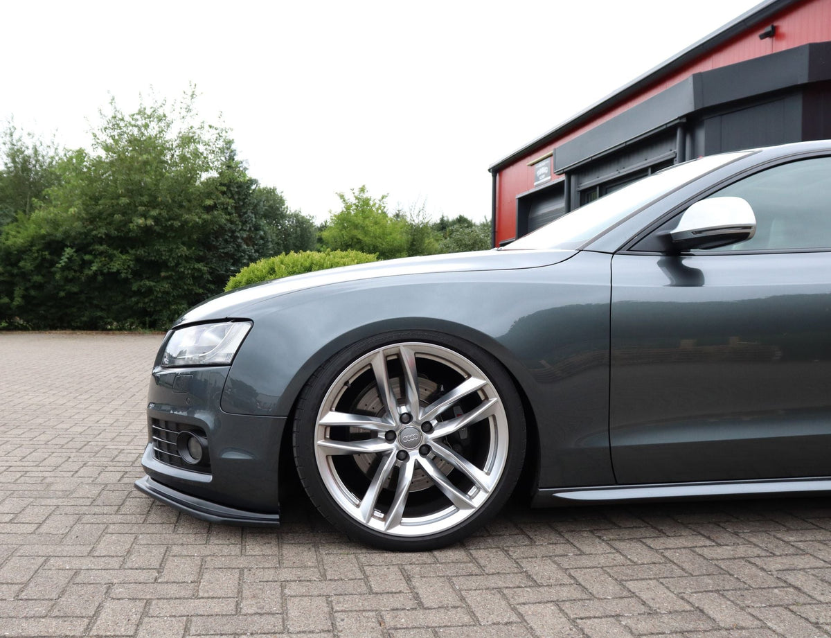 Cuplippe Frontspoilerlippe aus ABS passend für Audi A5 B8