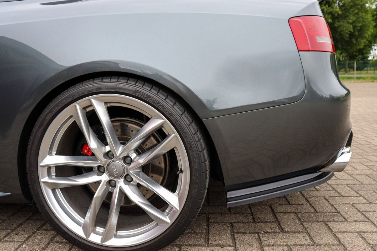 Heckansatz Seitenteile aus ABS passend für Audi S5 B8 nur für Cabrio/Coupe