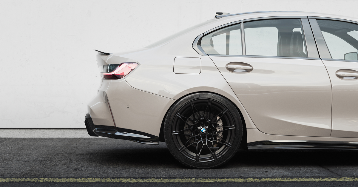 Diffusor-Erweiterung passend für BMW M3 G80 G81 – Detail