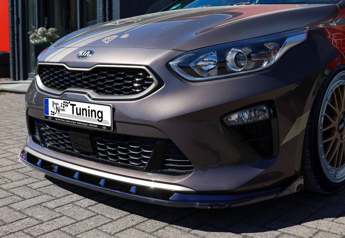 Cup Frontspoilerlippe mit Wing passend für Kia Ceed CD Standard