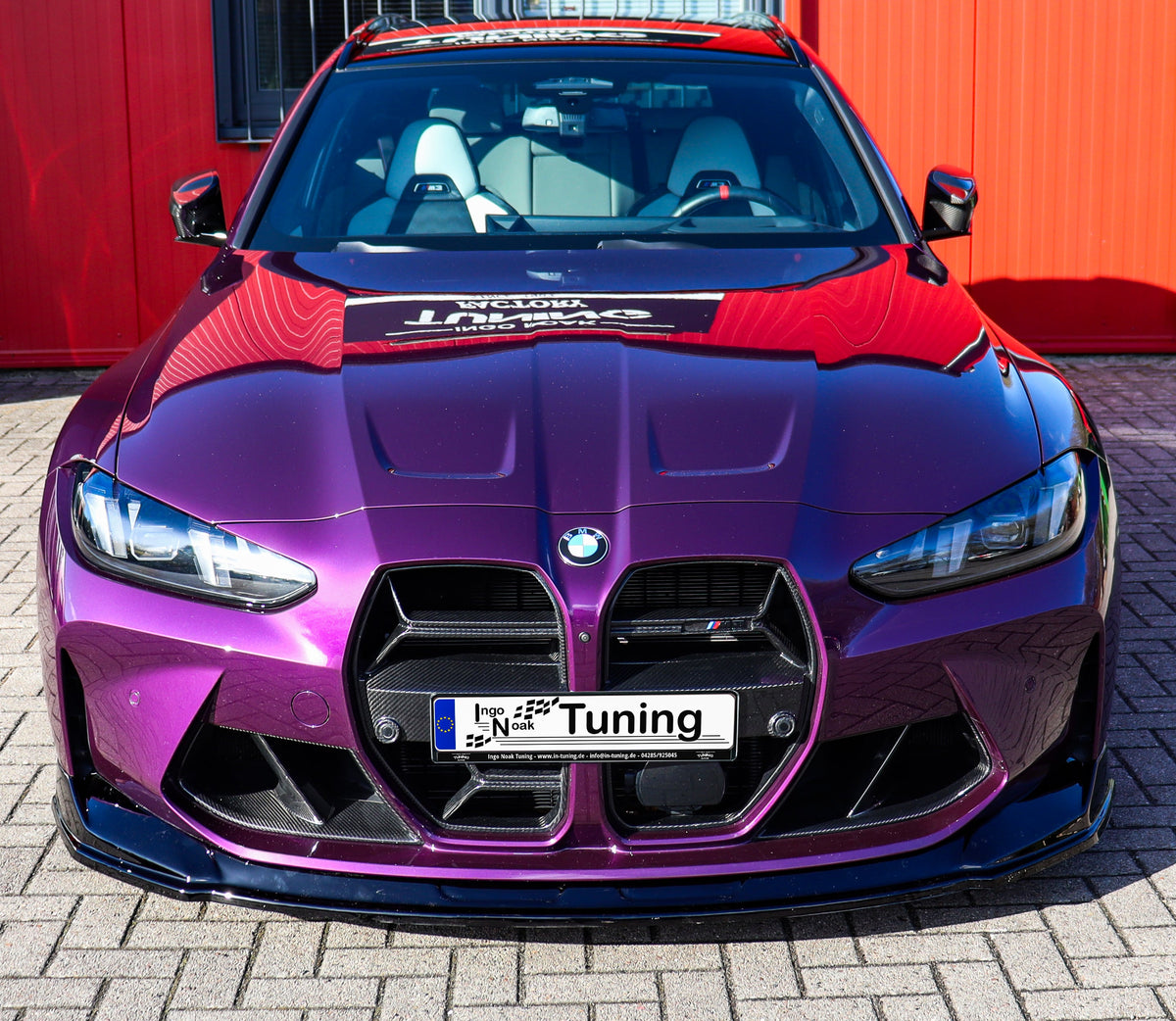 Cup Frontspoilerlippe passend für BMW M4 G82/G83