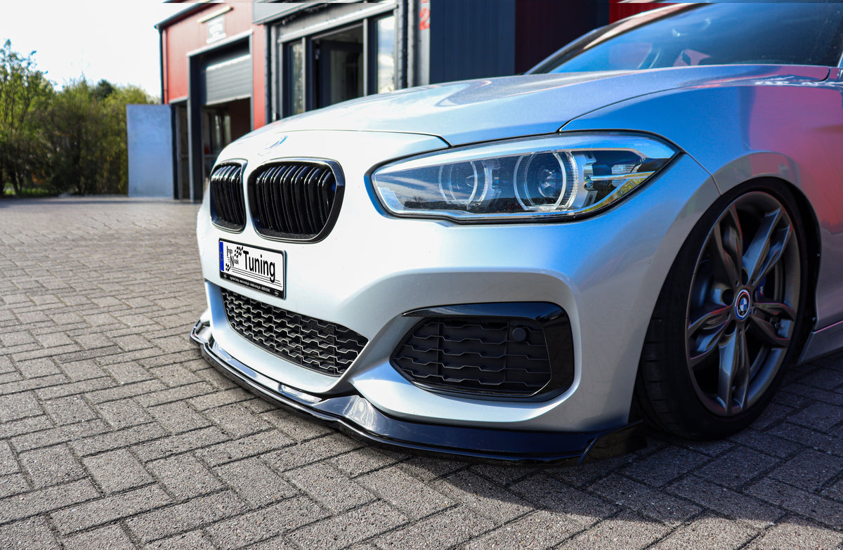 Cup Frontspoilerlippe mit Wing passend für BMW 1er F20 M-140i