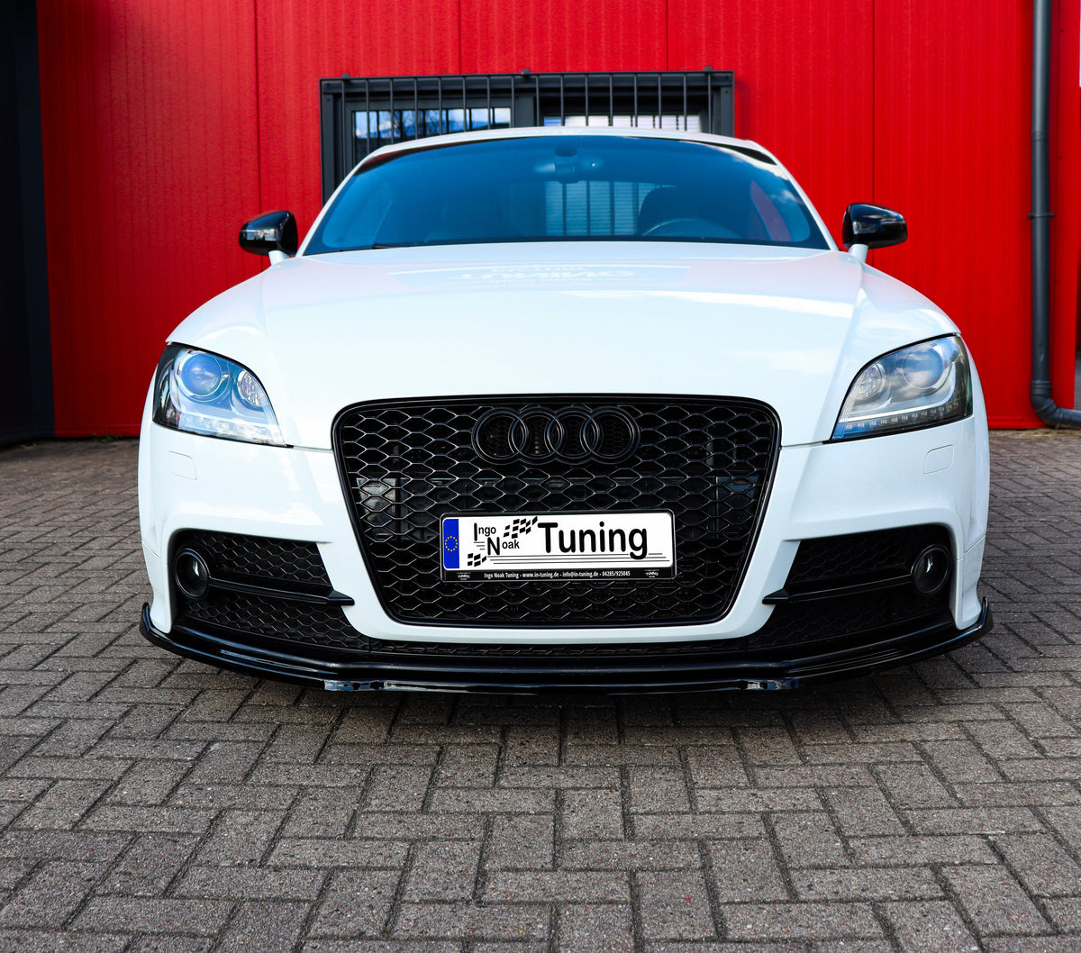 Cup Frontspoilerlippe passend für Audi TT 8J mit S-Line Competition