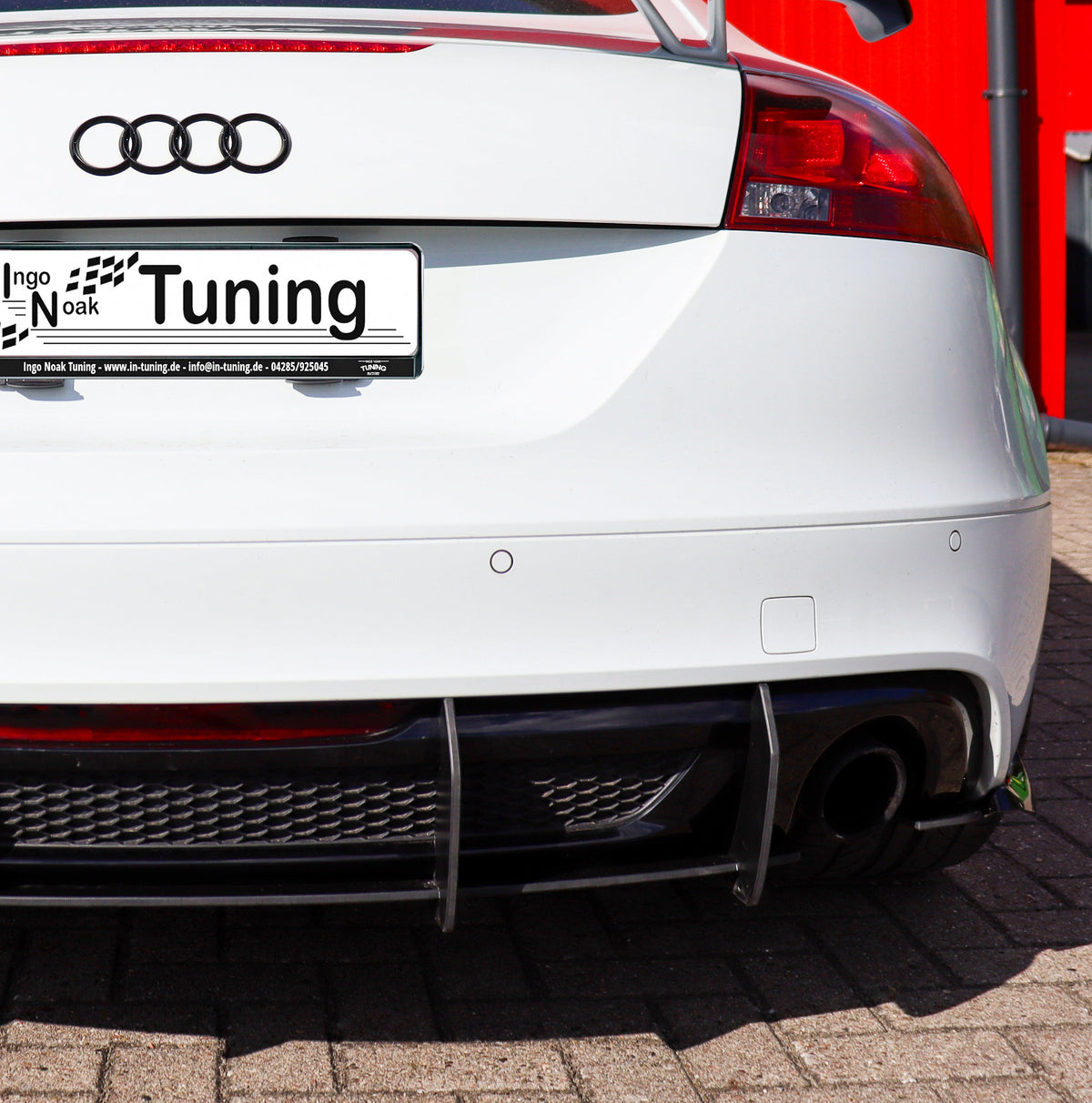 Heckansatz Seitenteile passend für Audi TT 8J mit S-Line Competition