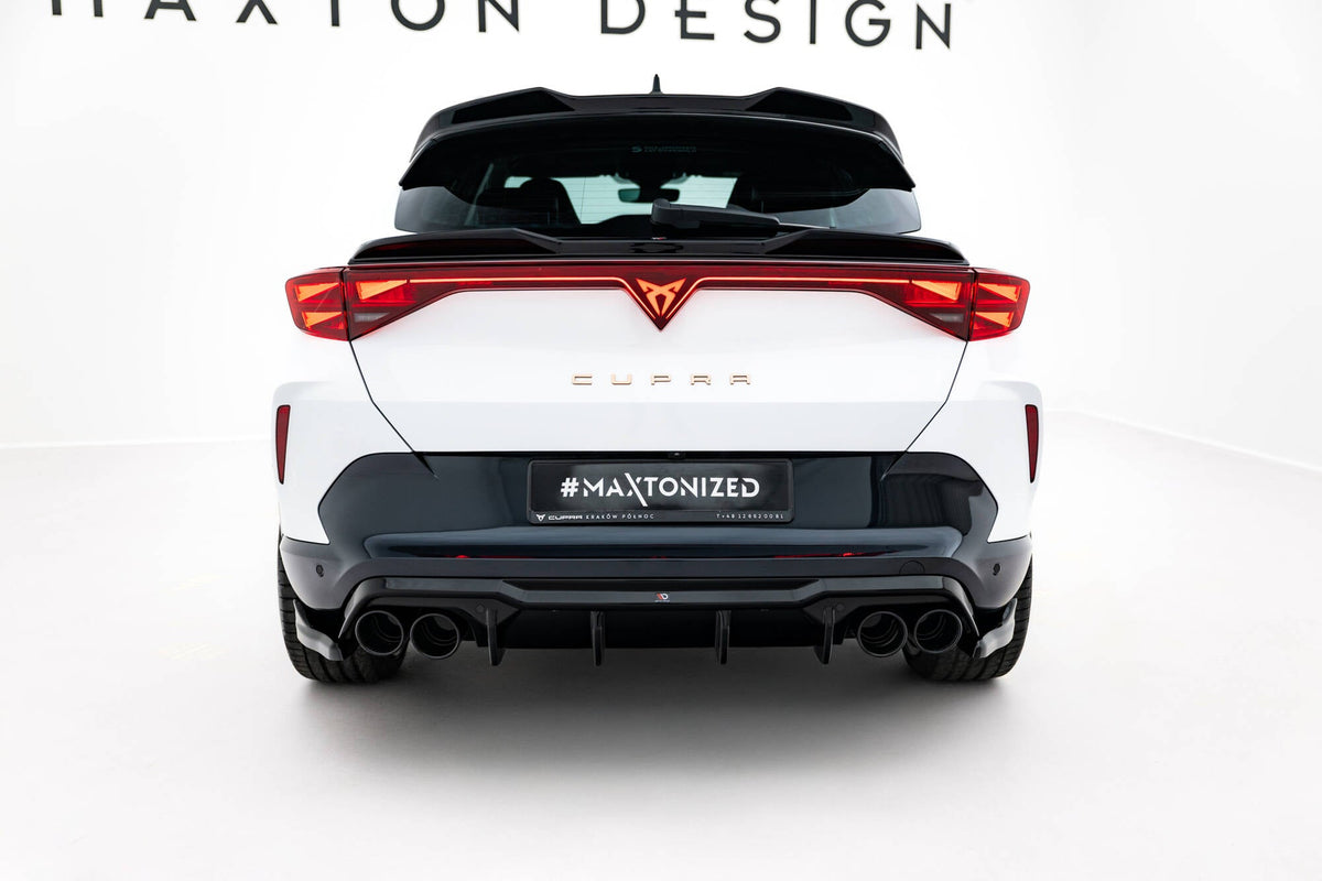 Maxton Design - Diffusor Heck Ansatz + Endrohre für Cupra Formentor Mk1 - Aerowerk.