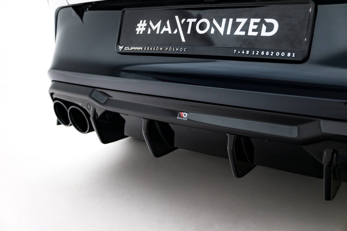 Maxton Design - Diffusor Heck Ansatz + Endrohre für Cupra Formentor Mk1 - Aerowerk.