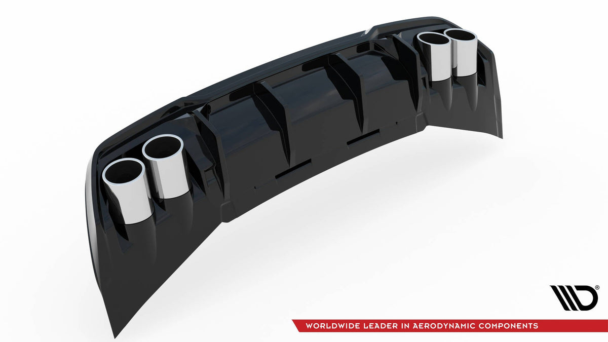 Maxton Design - Diffusor Heck Ansatz + Endrohre für Cupra Formentor Mk1 - Aerowerk.