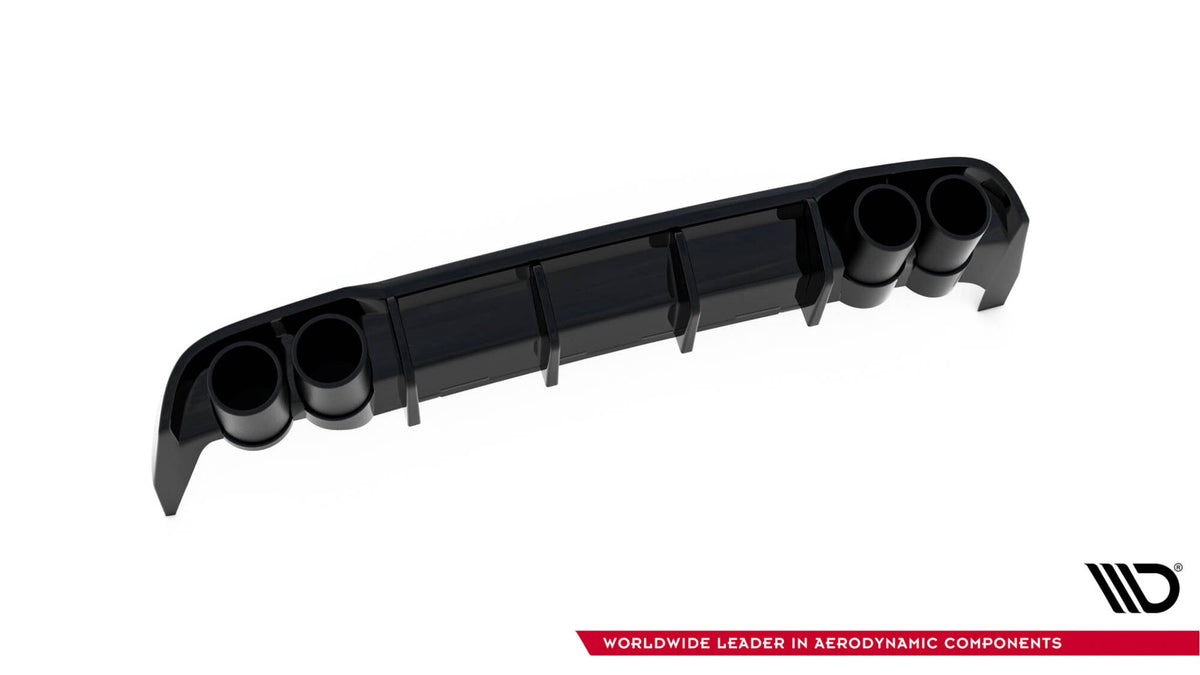 Maxton Design - Diffusor Heck Ansatz + Endrohre für Seat Leon ST FR Mk4 - Aerowerk.