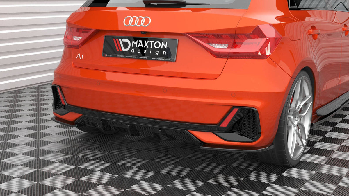 Maxton Design - Diffusor Heck Ansatz für Audi A1 S - Line GB - Aerowerk.