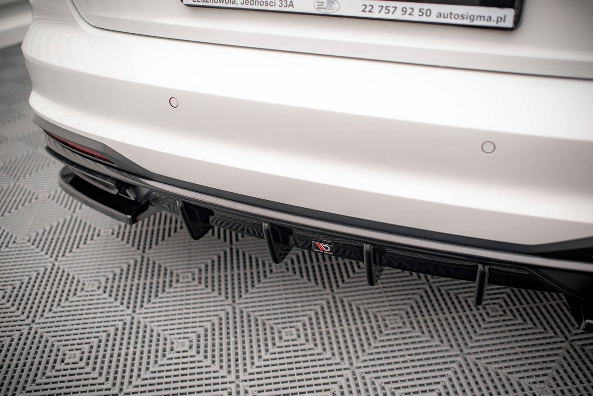 Maxton Design - Diffusor Heck Ansatz für Audi A4 B9 Facelift - Aerowerk.