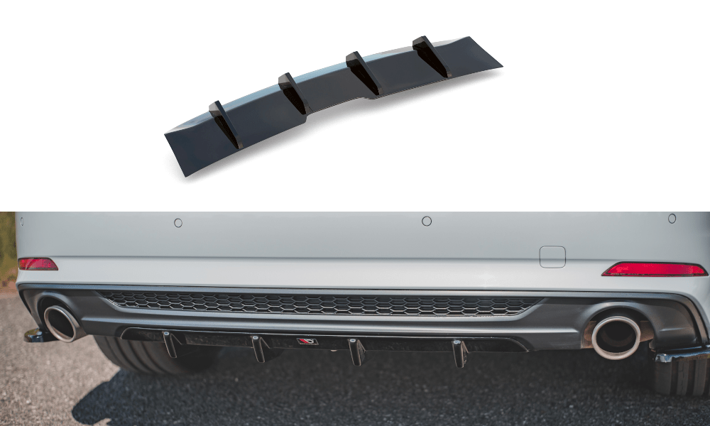 Maxton Design - Diffusor Heck Ansatz für Audi A5 S - Line F5 Coupe / Sportback - Aerowerk.