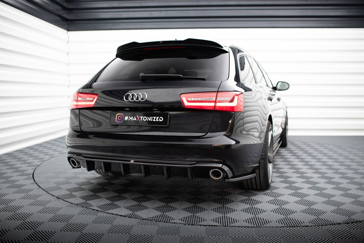 Maxton Design - Diffusor Heck Ansatz für Audi A6 Limousine / Avant C7 - Aerowerk.