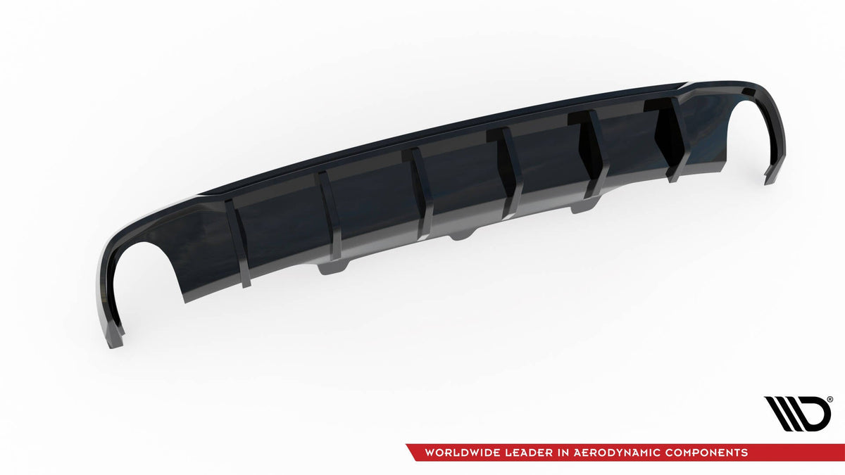 Maxton Design - Diffusor Heck Ansatz für Audi A6 Limousine / Avant C7 - Aerowerk.