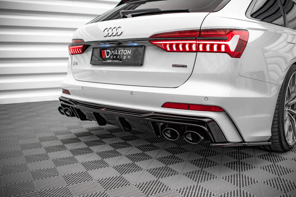 Maxton Design - Diffusor Heck Ansatz für Audi A6 S - Line / S6 C8 / C8 Facelift - Aerowerk.