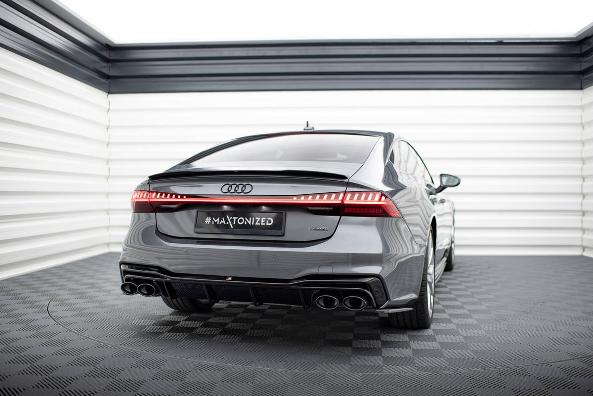 Maxton Design - Diffusor Heck Ansatz für Audi A7 S - Line C8 / S7 C8 - Aerowerk.