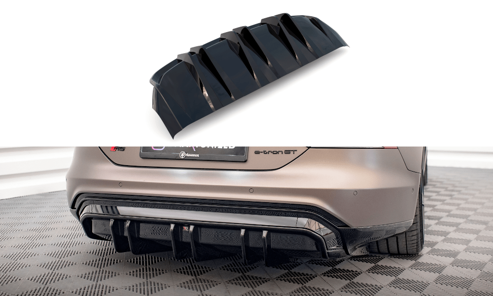Maxton Design - Diffusor Heck Ansatz für Audi e - Tron GT / RS GT Mk1 - Aerowerk.